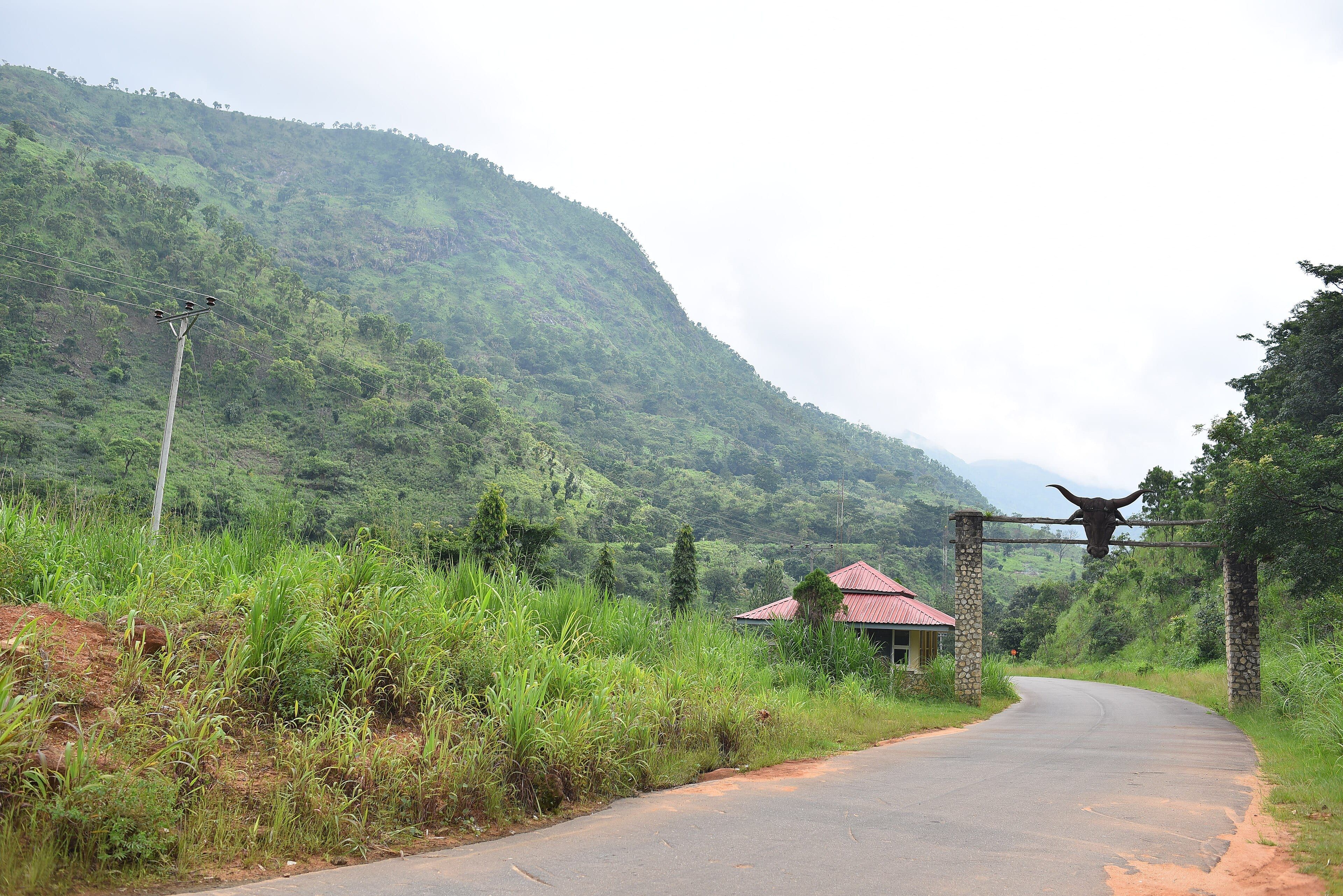 Obudu Mountains, Cross River State, Nigeria (illustration)